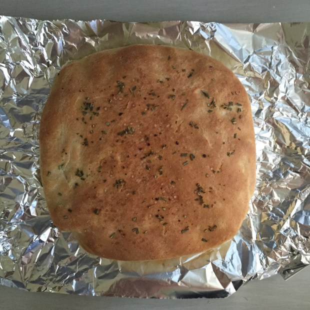 focaccia bread! recipe coming soon!